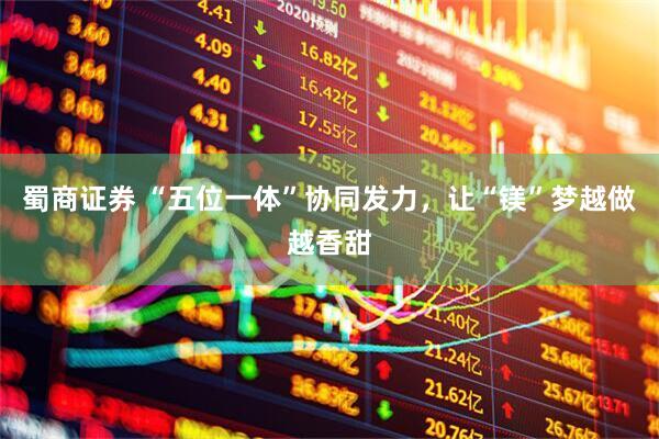 蜀商证券 “五位一体”协同发力，让“镁”梦越做越香甜