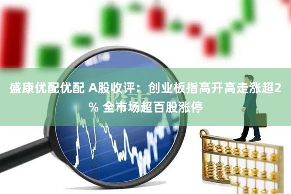 盛康优配优配 A股收评：创业板指高开高走涨超2% 全市场超百股涨停